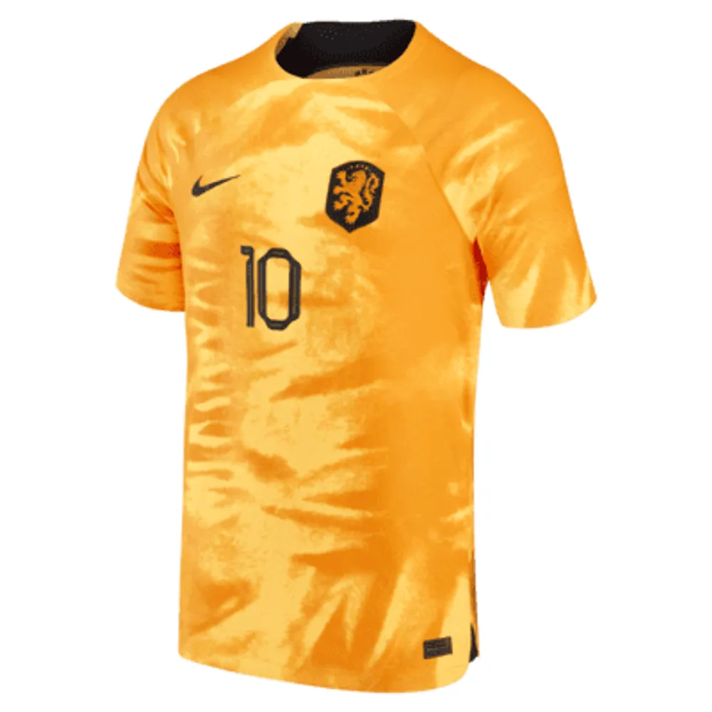 Nike Netherlands 2022/23 Stadium Away Men's Dri-fit Soccer Jersey In Blue