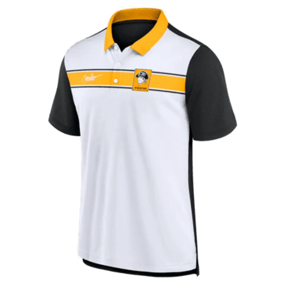 Nike Rewind Stripe (MLB Pittsburgh Pirates) Men's Polo. Nike.com