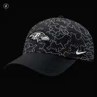 Nike Dri-FIT RFLCTV Heritage86 (NFL Baltimore Ravens) Men's Adjustable Hat. Nike.com