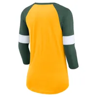 Nike Pride (NFL Green Bay Packers) Women's 3/4-Sleeve T-Shirt. Nike.com