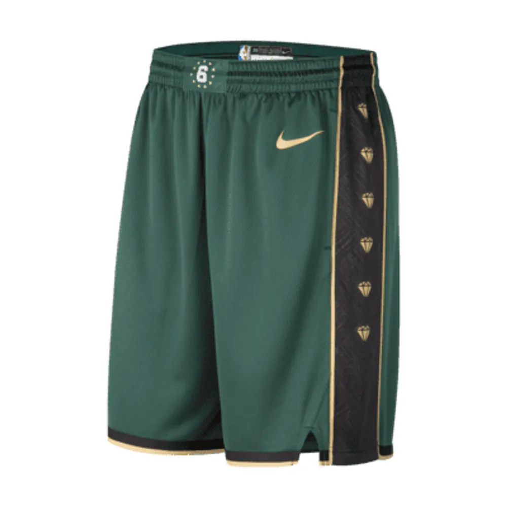 Los Angeles Lakers Nike 2019/20 City Edition Swingman Shorts - Gold