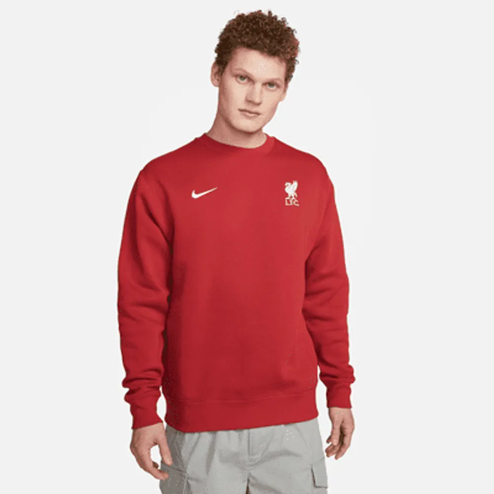 Liverpool FC Club Fleece Men's Crew-Neck Sweatshirt. Nike.com