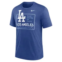 Blue Nike MLB LA Dodgers Wordmark T-Shirt