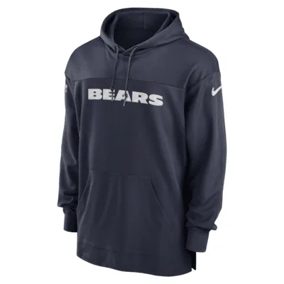 Chicago Bears Sideline Men's Nike Dri-FIT NFL Long-Sleeve Hooded Top. Nike.com