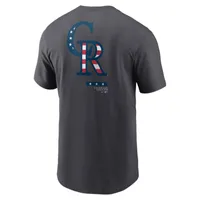 Colorado Rockies Americana Men's Nike MLB T-Shirt. Nike.com