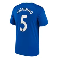 Chelsea 2022/23 Stadium Home (Jorginho) Big Kids' Nike Dri-FIT Soccer Jersey. Nike.com