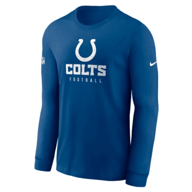 Nike Dri-FIT Sideline Team (NFL Indianapolis Colts) Men's Long-Sleeve T- Shirt.