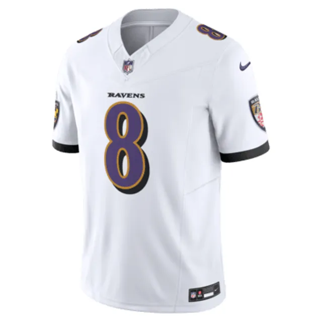 Baltimore Ravens Nike Reflective Limited Jersey - Lamar Jackson 8 - Mens