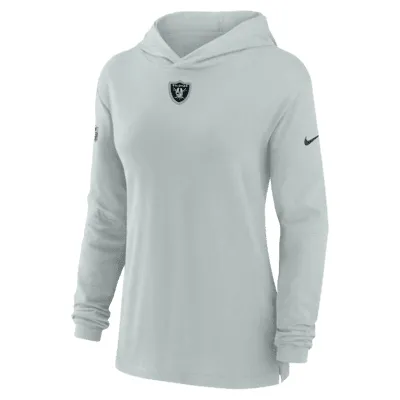 Nike Women's Sideline Club (NFL Las Vegas Raiders) Pullover Hoodie in Black, Size: Xs | 00MW00A8D-E7V