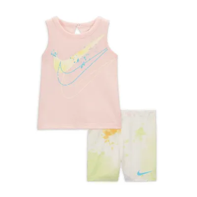 Nike Sportswear Coral Reef Tee and Shorts Set Younger Kids' 2-Piece Set