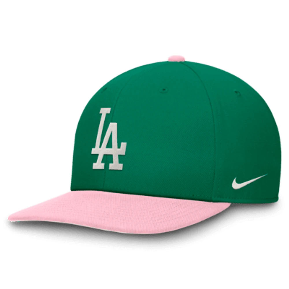 Los Angeles Dodgers Malachite Pro Men's Nike Dri-FIT MLB Adjustable Hat. Nike.com