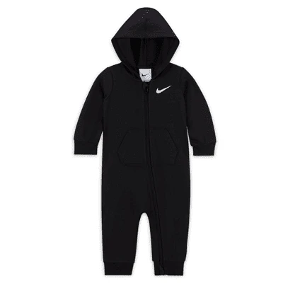 Nike Essentials Baby (0-9M) Hooded Coverall. Nike.com