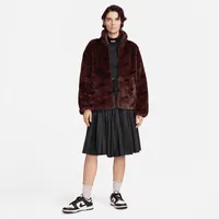 Nike Sportswear Plush Women's Printed Faux Fur Jacket. Nike.com