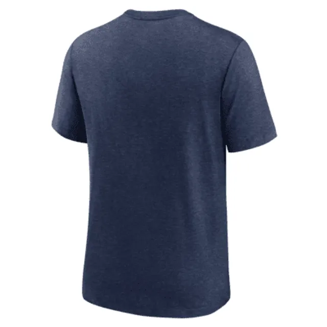 Men's Nike Navy Milwaukee Brewers Large Logo Legend Performance T-Shirt