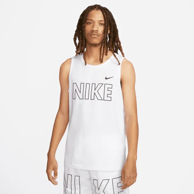 Nike Club Cherry Blossom Tank Top in Gray