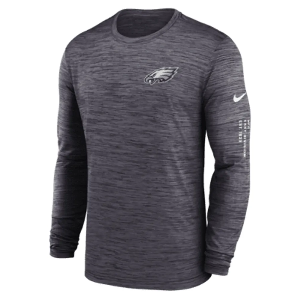 Nike Men's Pittsburgh Steelers Sideline Velocity Long Sleeve T-Shirt - Black - XXL Each