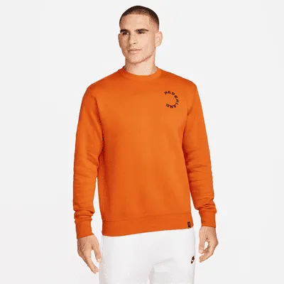 Netherlands Club Fleece Men's Crew-Neck Sweatshirt. Nike.com