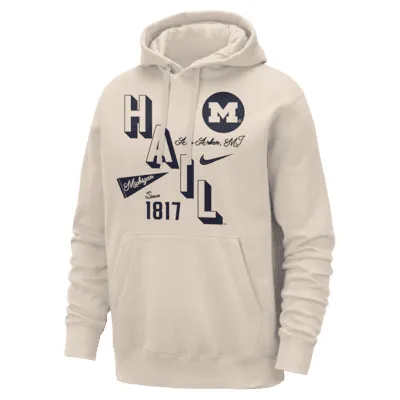 Michigan Club Men's Nike College Hoodie. Nike.com