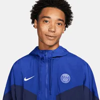 Paris Saint-Germain Strike Men's Woven Soccer Jacket. Nike.com