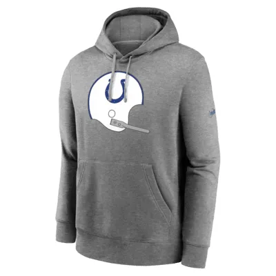 Nike Men's Indianapolis Colts Crucial Catch Therma-FIT Hoodie - Black - M (Medium)