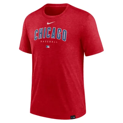 Chicago Cubs MLB Mens Americana Raglan T-Shirt