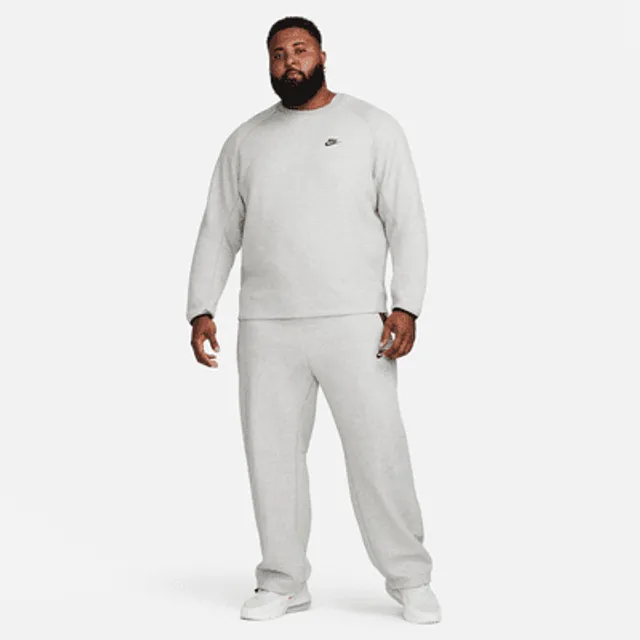 Nike Tech Fleece Reimagined Loose Fit Open Hem Sweatpants Grey