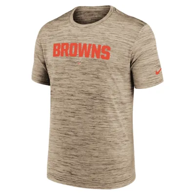 Nike NFL Cleveland Browns Game Road Short Sleeve T-Shirt White