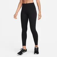 Nike Fast Women's Mid-Rise 7/8 Printed Leggings with Pockets. Nike.com