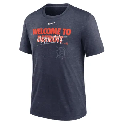 Nike Home Spin (MLB Detroit Tigers) Men's T-Shirt. Nike.com