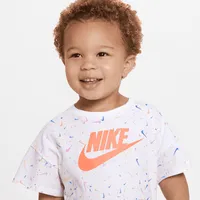 Nike Little Kids' Swoosh Pop Bike Shorts Set. Nike.com