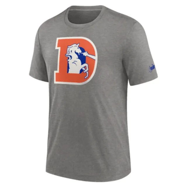 Nike Men's Denver Broncos Historic Logo Royal T-Shirt