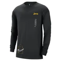 Los Angeles Lakers Courtside Max90 Men's Nike NBA Long-Sleeve T-Shirt. Nike.com