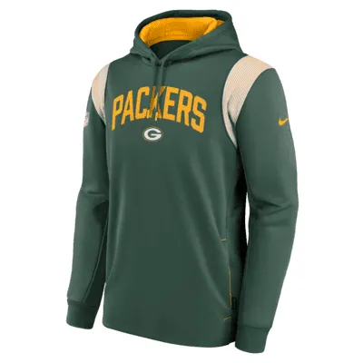 Nike Therma Athletic Stack (NFL Green Bay Packers) Men's Pullover Hoodie. Nike.com