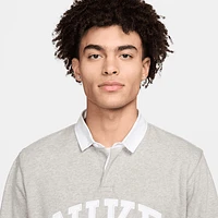 Nike Club Fleece Men's Long-Sleeve Polo. Nike.com