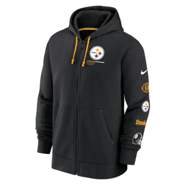 Pittsburgh Steelers Nike Therma Pullover Hoodie - Mens