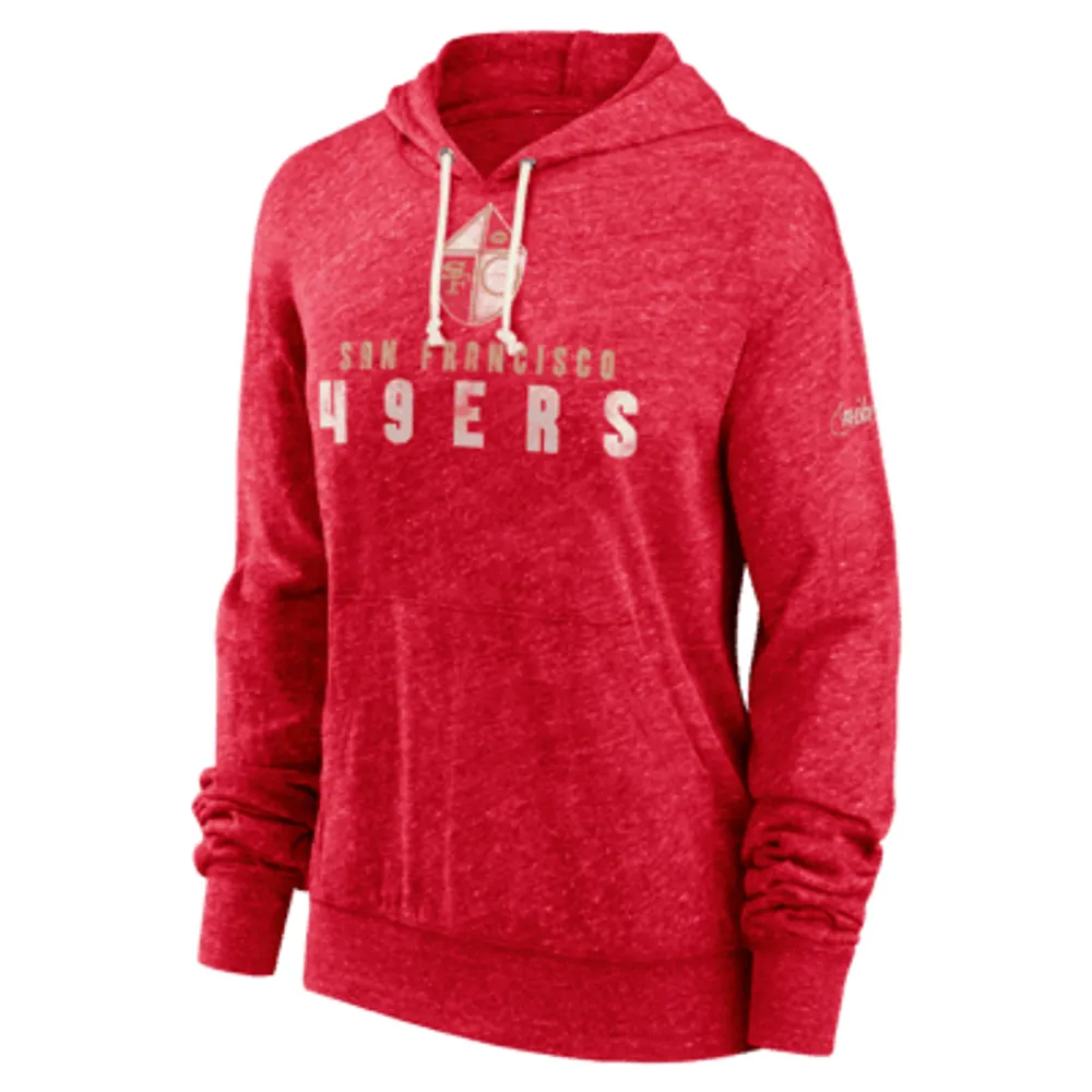 San Francisco 49ers Rewind Club Nike Men's NFL Pullover Crew in Red, Size: Medium | NKPUEH6373V-068