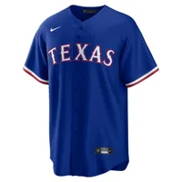 MLB Texas Rangers City Connect Men's Replica Baseball Jersey.