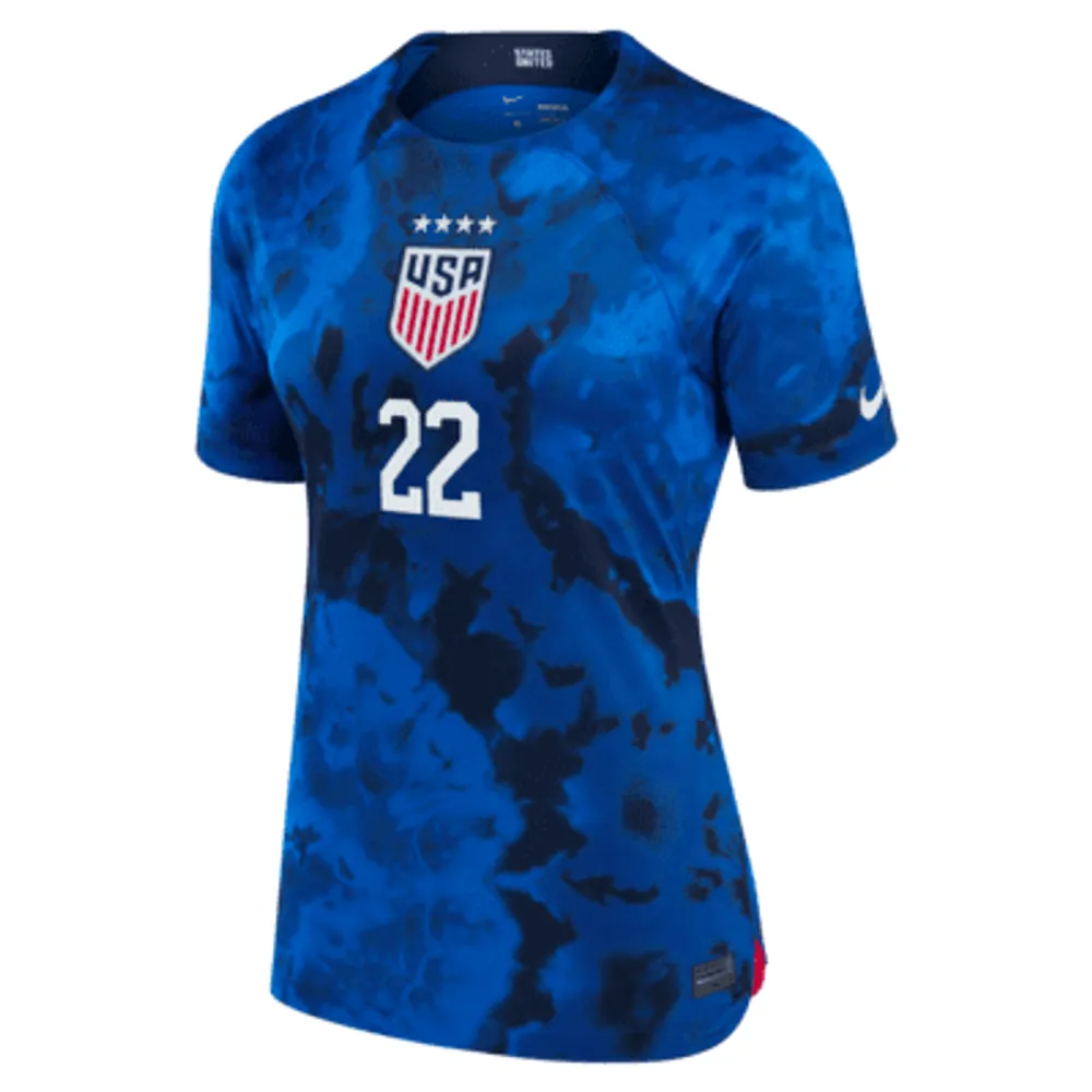 USWNT 2022/23 Stadium Away (Kristie Mewis) Women's Nike Dri-FIT Soccer Jersey. Nike.com