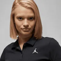 Jordan Women's Cropped Ribbed Polo. Nike.com