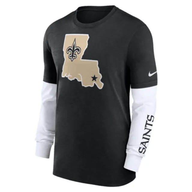 Nike Saints Fan Gear Color Bar Long Sleeve T-Shirt - Men's