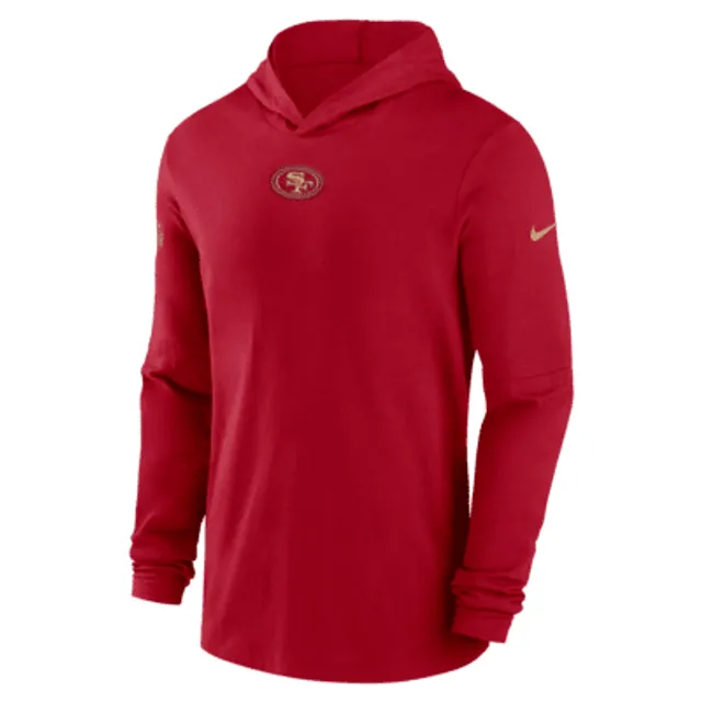 Nike Cleveland Browns Sideline Dri-fit Nfl Long-sleeve Hooded Top