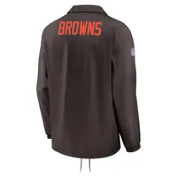 Nike Coaches (NFL Cleveland Browns) Men's Jacket. Nike.com