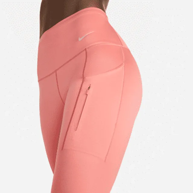 Nike Pro Women's High-Waisted 7/8 Training Leggings with Pockets. UK