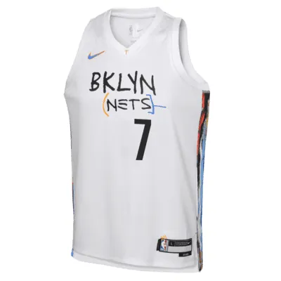 Kevin Durant Brooklyn Nets City Edition Big Kids' (Boys') NBA Swingman Jersey. Nike.com