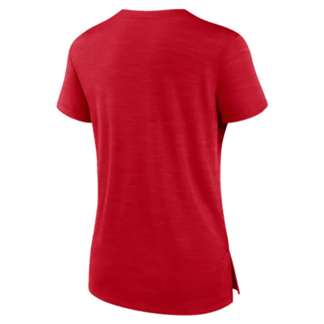 Nike Breathe Pure Pride (MLB Washington Nationals) Women's Notch Neck  T-Shirt.