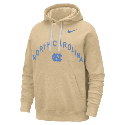 UNC Club Fleece Men's Nike College Pullover Hoodie. Nike.com