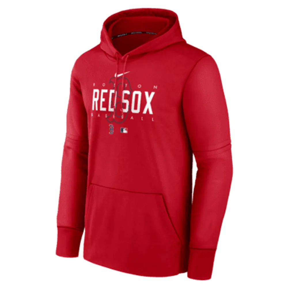 Men's Boston Red Sox Nike Gold City Connect Therma Pullover Hoodie