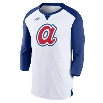 Nike Rewind Colors (MLB Atlanta Braves) Men's 3/4-Sleeve T-Shirt. Nike.com