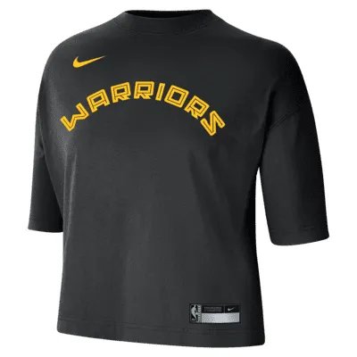 Golden State Warriors Courtside City Edition Women's Nike NBA T-Shirt. Nike.com