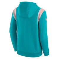Nike Therma Athletic Stack (NFL Miami Dolphins) Men's Pullover Hoodie. Nike.com